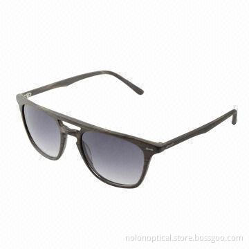 Sport sunglasses for men with acetate material